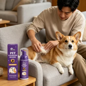 EelJoy Pet Grooming Foam Deep Cleansing Eliminating Odors - Thumbnail Image 4