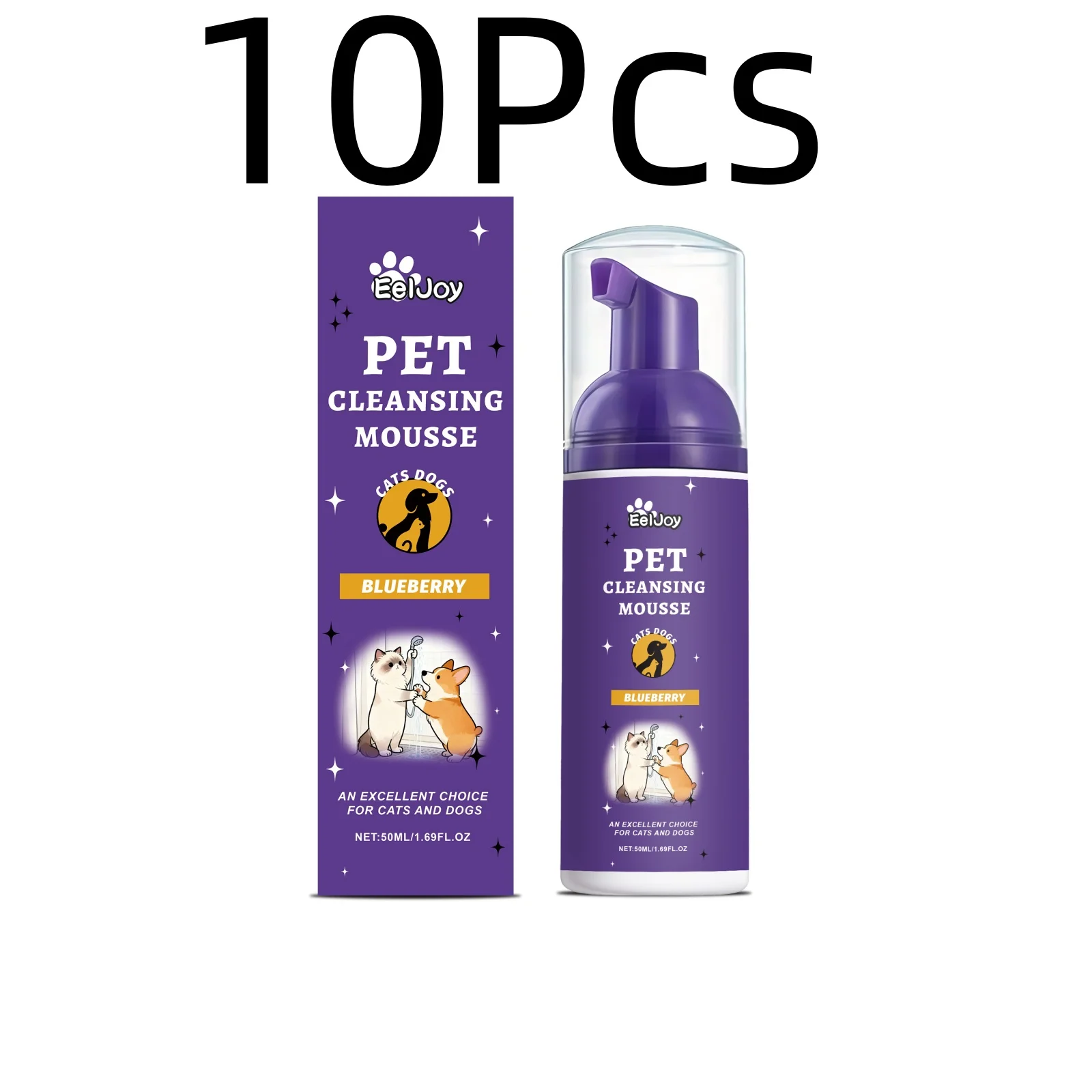 EelJoy Pet Grooming Foam Deep Cleansing Eliminating Odors - Image 11