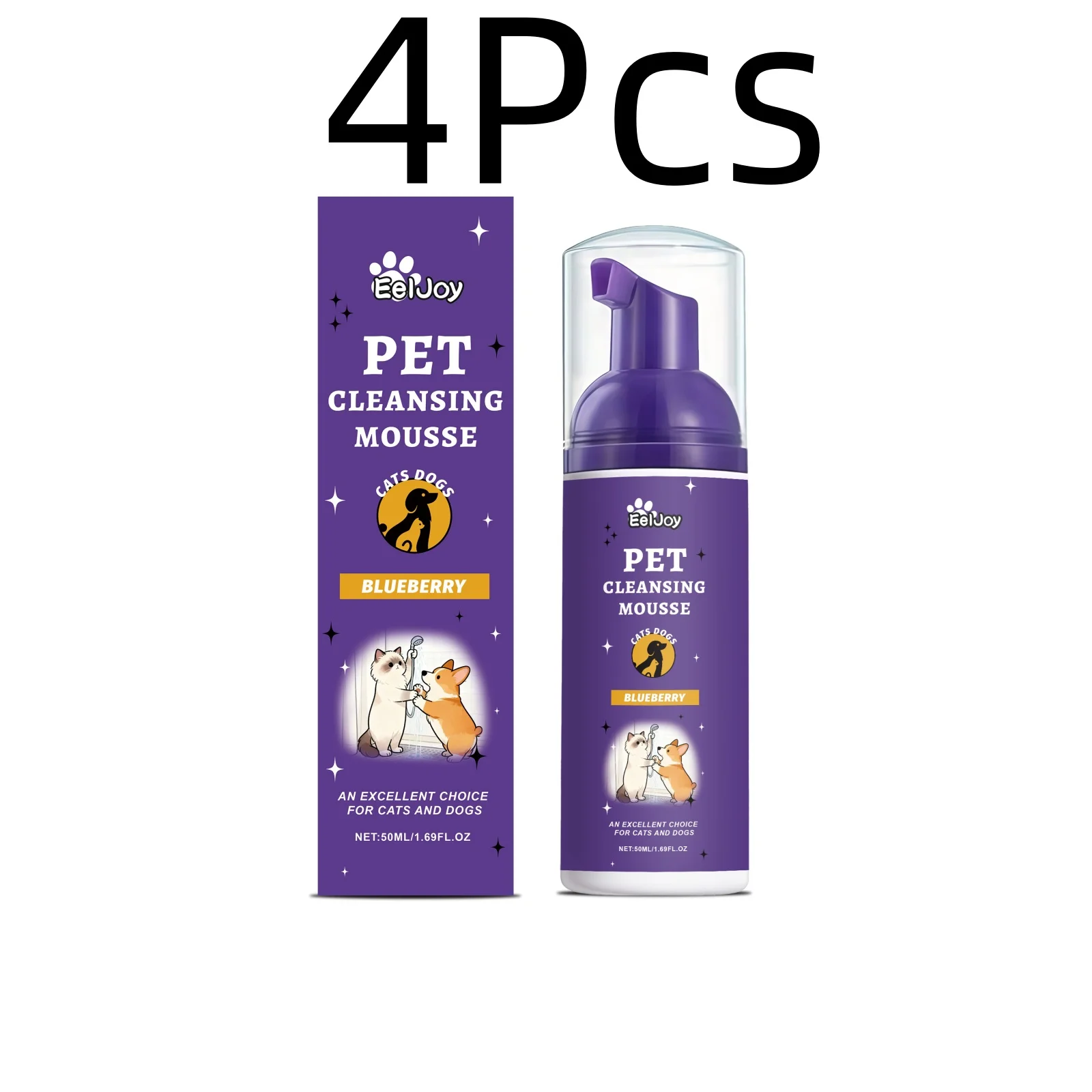 EelJoy Pet Grooming Foam Deep Cleansing Eliminating Odors - Image 10