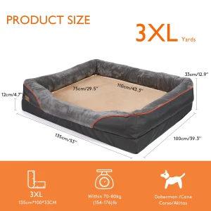 Large Dog Bed  Anti Allergy - Thumbnail Image 7
