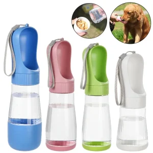 Dog Water Bottle With Food Container