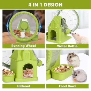 4 in 1 Quiet Hamster House - Thumbnail Image 3