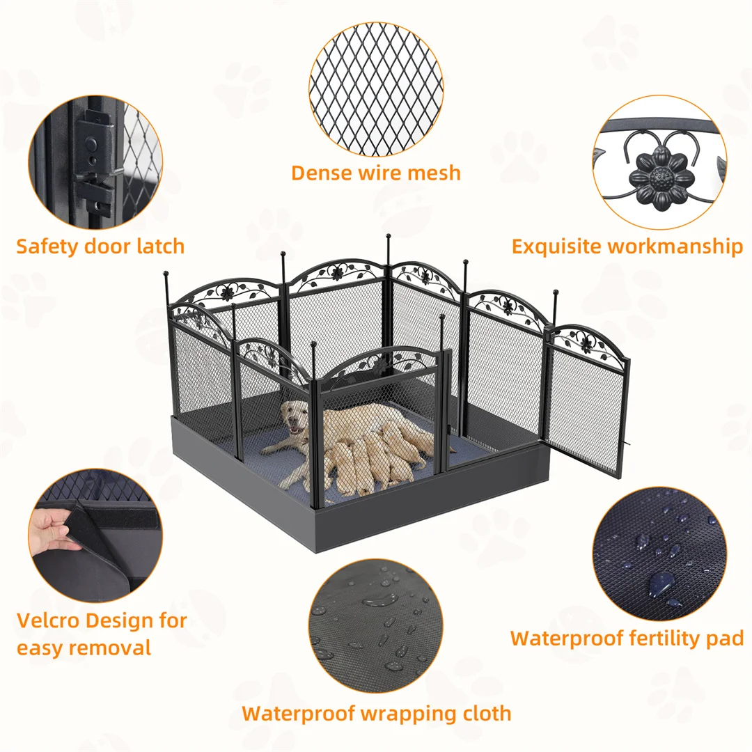 Dog Puppy Metal Fence - Image 4