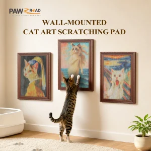 3 Cat Wall Scratcher Board