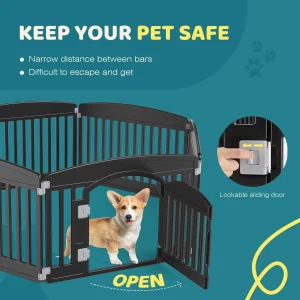 Pet Fence  Portable  Playpen - Thumbnail Image 2