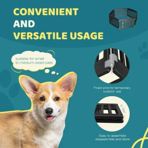 Pet Fence  Portable  Playpen - Thumbnail Image 4