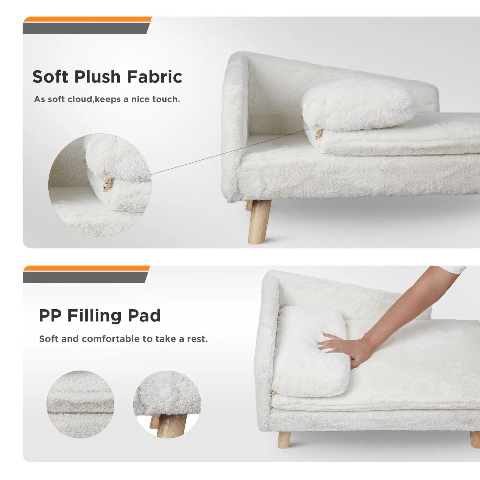 Pet Bed Dog Cat Sofa - Image 5