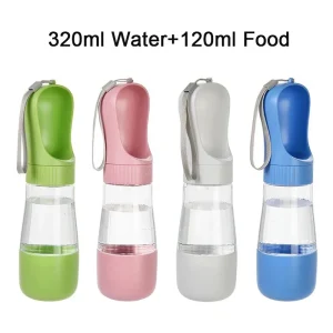 Dog Water Bottle With Food Container - Thumbnail Image 7