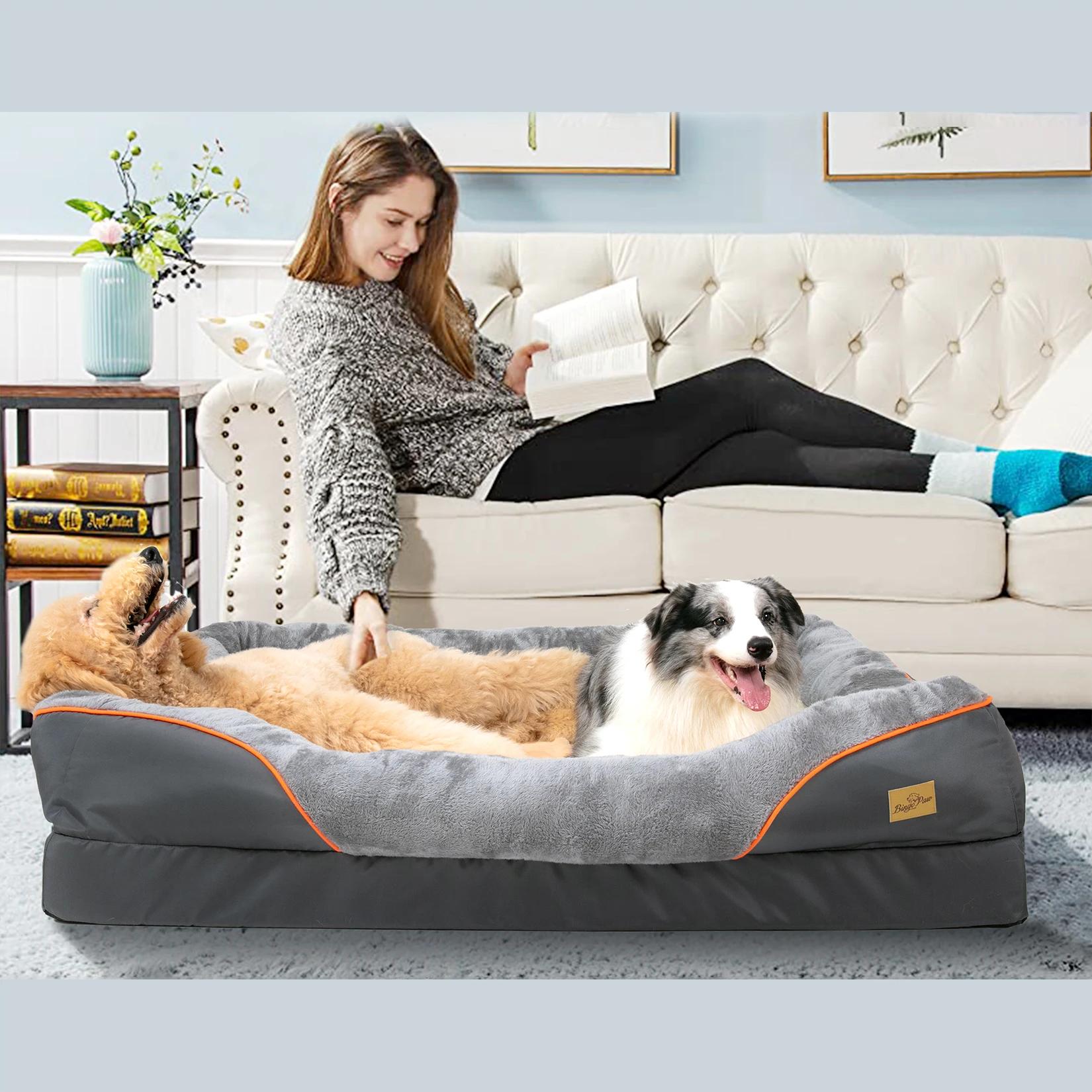 Large Dog Bed  Anti Allergy - Image 4