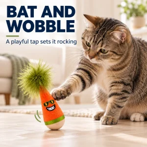 Zoe Interactive Cat Toys For Indoor Cats With Wobble Toy - Thumbnail Image 3