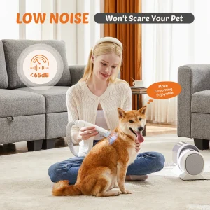 Pet Grooming Vacuum Kit Dog Clippers - Thumbnail Image 3