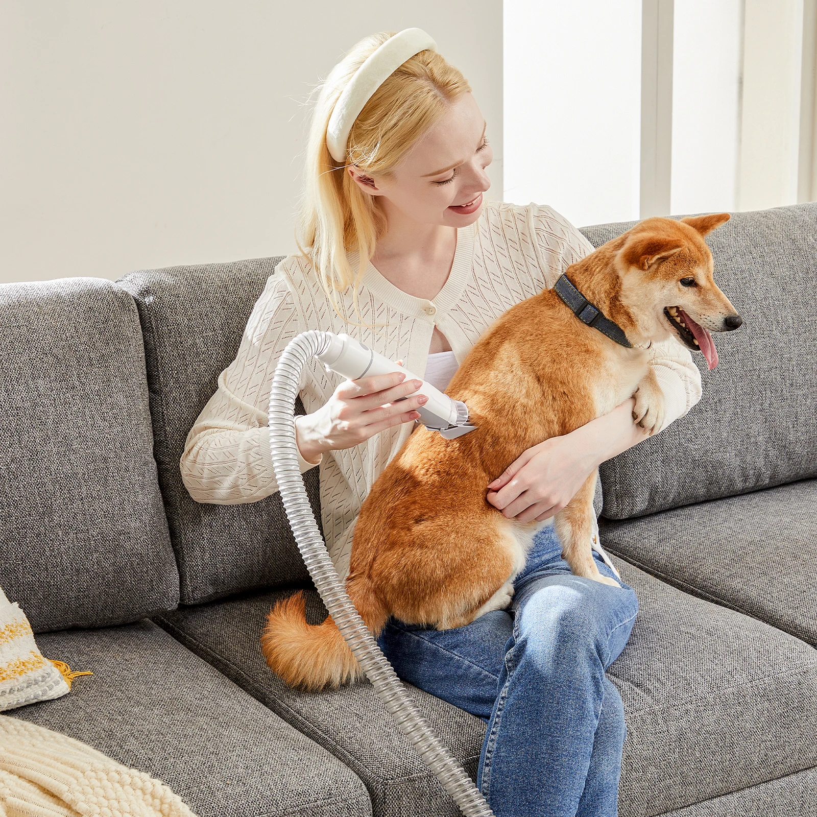 Pet Grooming Vacuum Kit Dog Clippers - Image 1