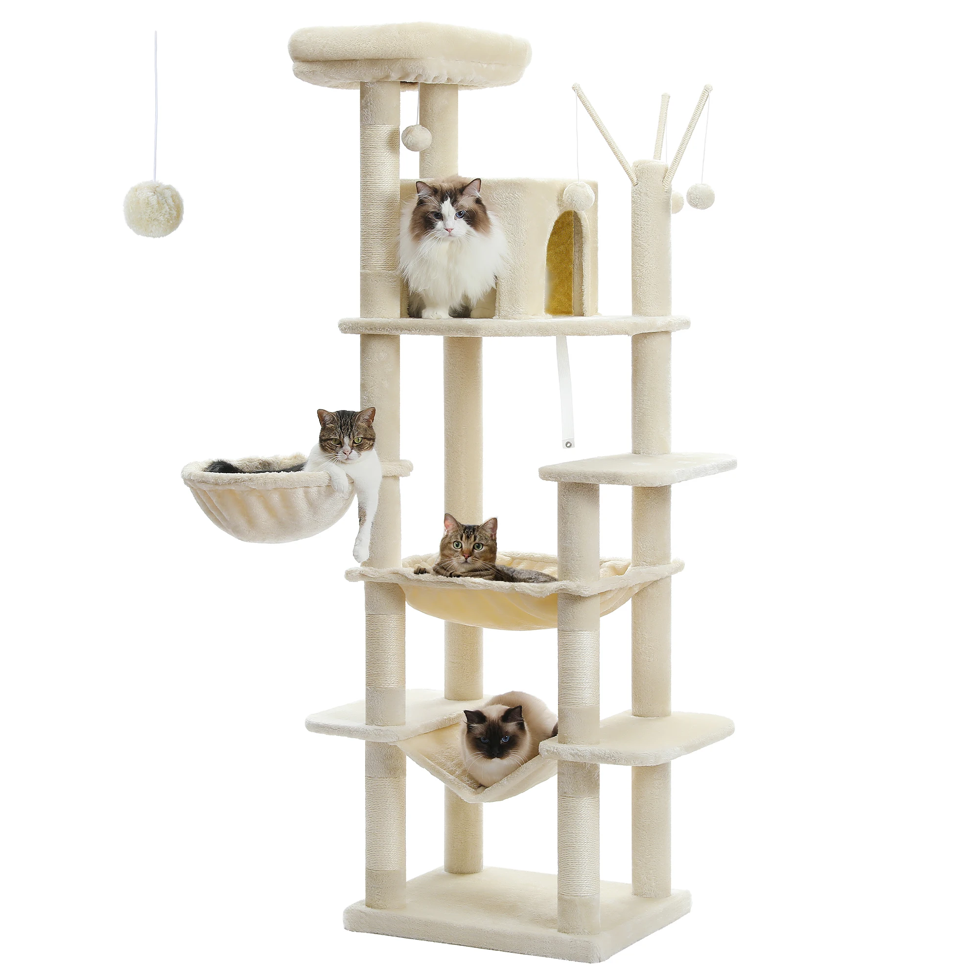 Large Tall Cat Tree Tower - Image 4
