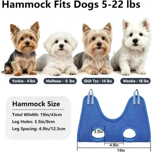 Dog Grooming Nail Trimming Hammock - Thumbnail Image 2
