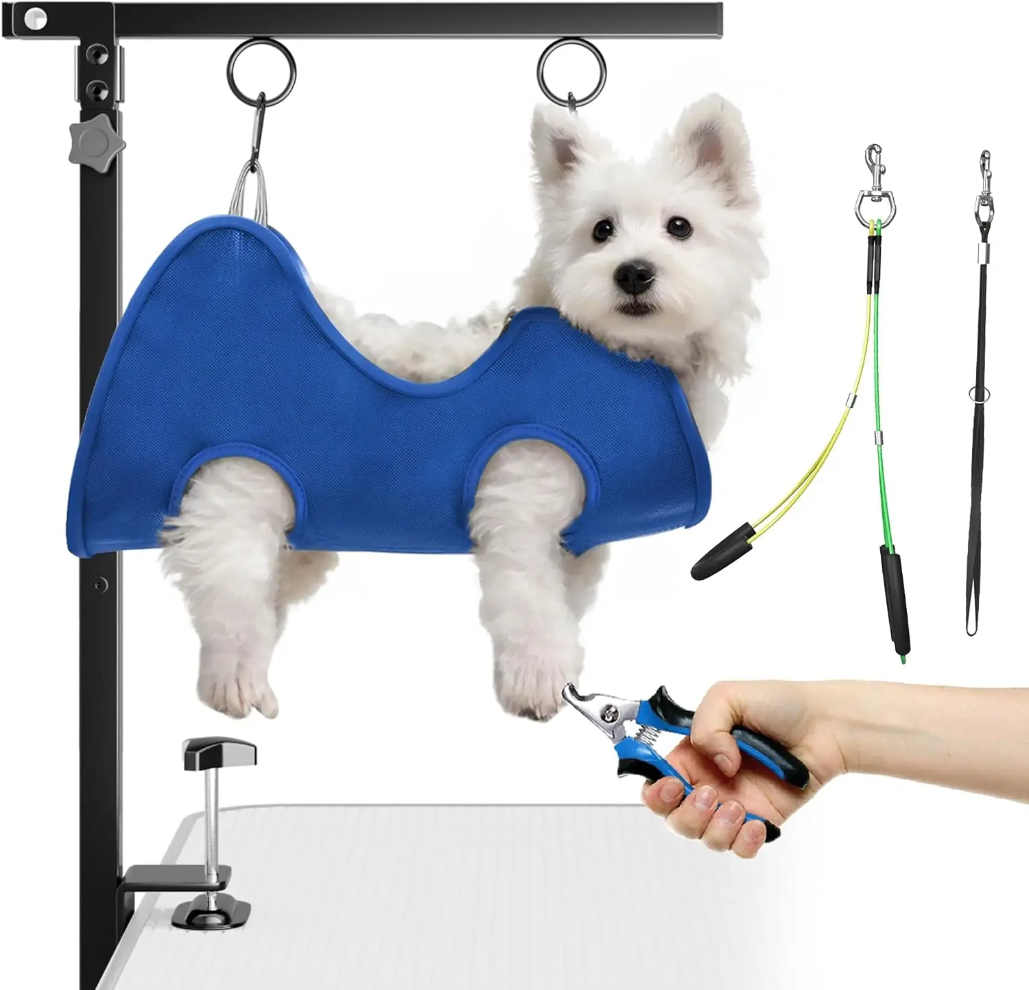 Dog Grooming Nail Trimming Hammock - Image 1