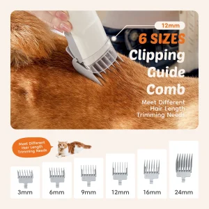 Pet Grooming Vacuum Kit Dog Clippers - Thumbnail Image 4