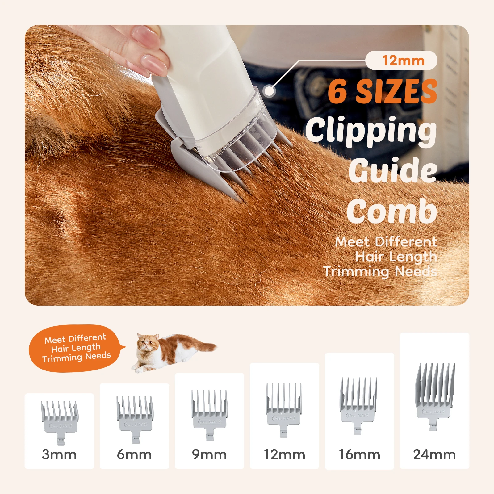 Pet Grooming Vacuum Kit Dog Clippers - Image 4