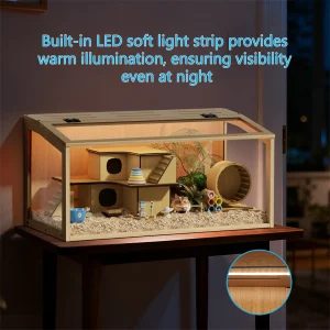 Large Wooden Hamster Cage - Thumbnail Image 5