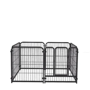 Dog Fence Playpen Puppy Exercise Kennel - Thumbnail Image 8