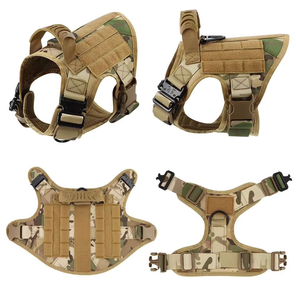 Military Large Dog Harness Collar Tactical  Harnesses Accessories - Image 3