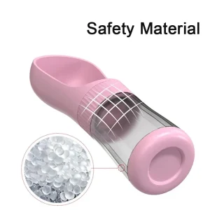 Dog Water Bottle With Food Container - Thumbnail Image 4