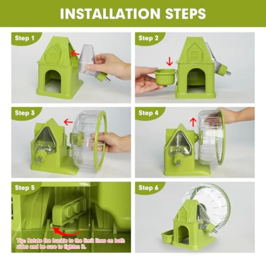 4 in 1 Quiet Hamster House - Image 2
