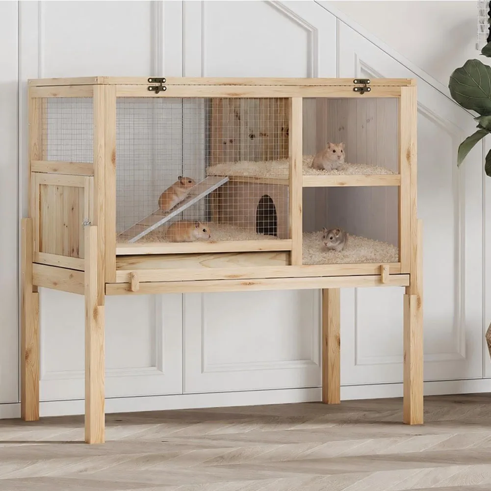 Guinea Pig Cage Bunny Hamster Habitat - Image 1