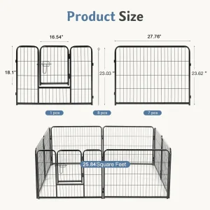 Dog Playpen Pet Fence - Thumbnail Image 7