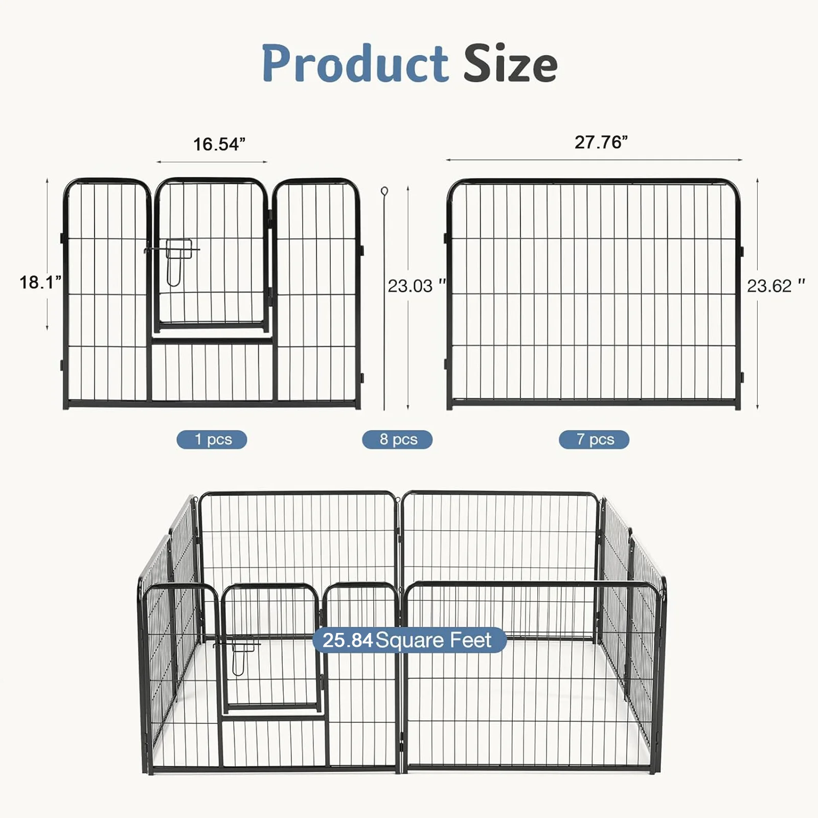 Dog Playpen Pet Fence - Image 7