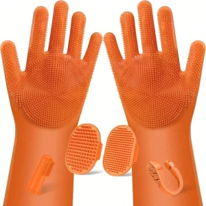 Grooming Bath Pet Grooming Gloves