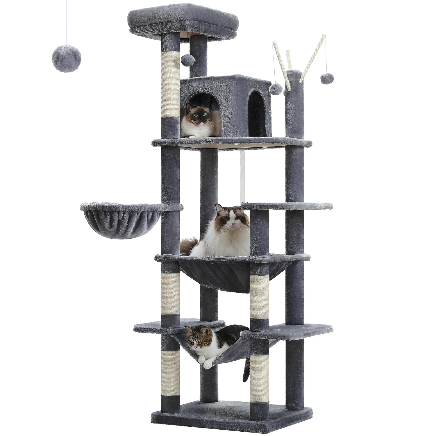 Large Tall Cat Tree Tower - Image 3