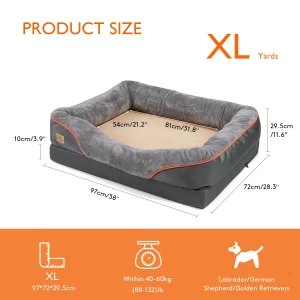 Large Dog Bed  Anti Allergy - Thumbnail Image 10