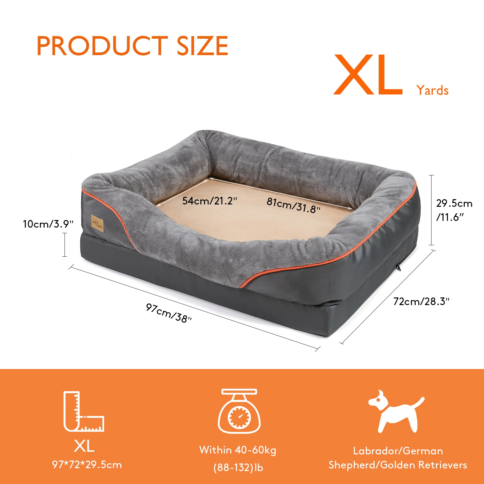 Large Dog Bed  Anti Allergy - Image 10