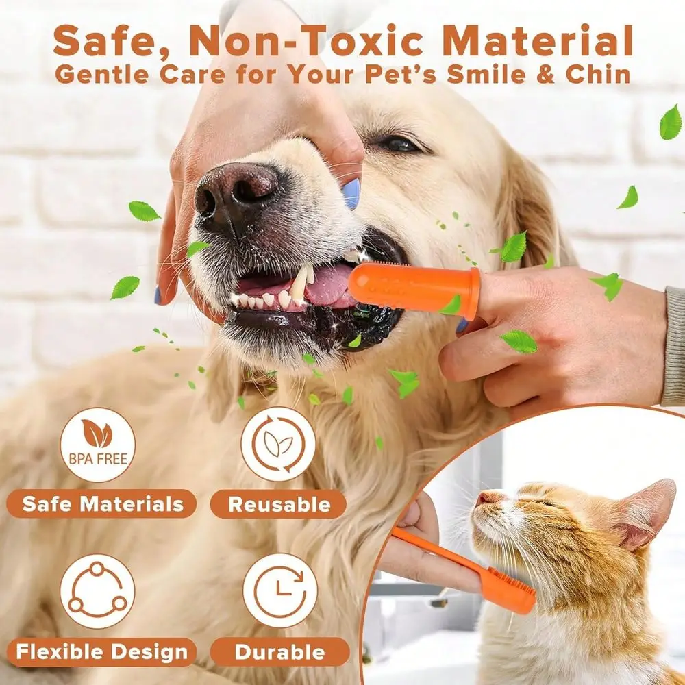 Grooming Bath Pet Grooming Gloves - Image 8