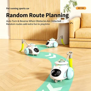 Smart Remote Control Cat Toy Car USB Rechargeable - Thumbnail Image 7