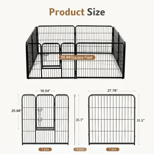 Dog Playpen Pet Fence - Thumbnail Image 2