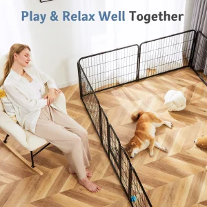 Dog Playpen Pet Fence - Thumbnail Image 4