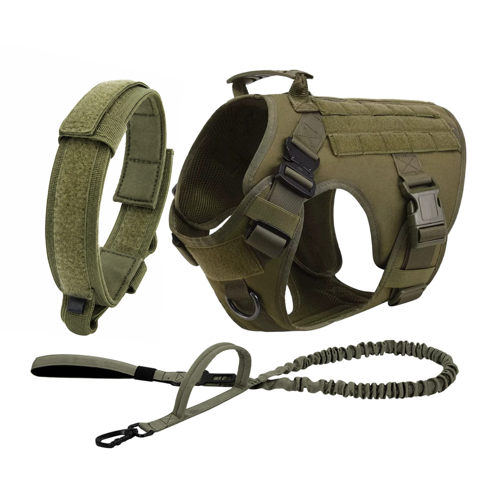 Tactical Dog Harness Collar - Image 16