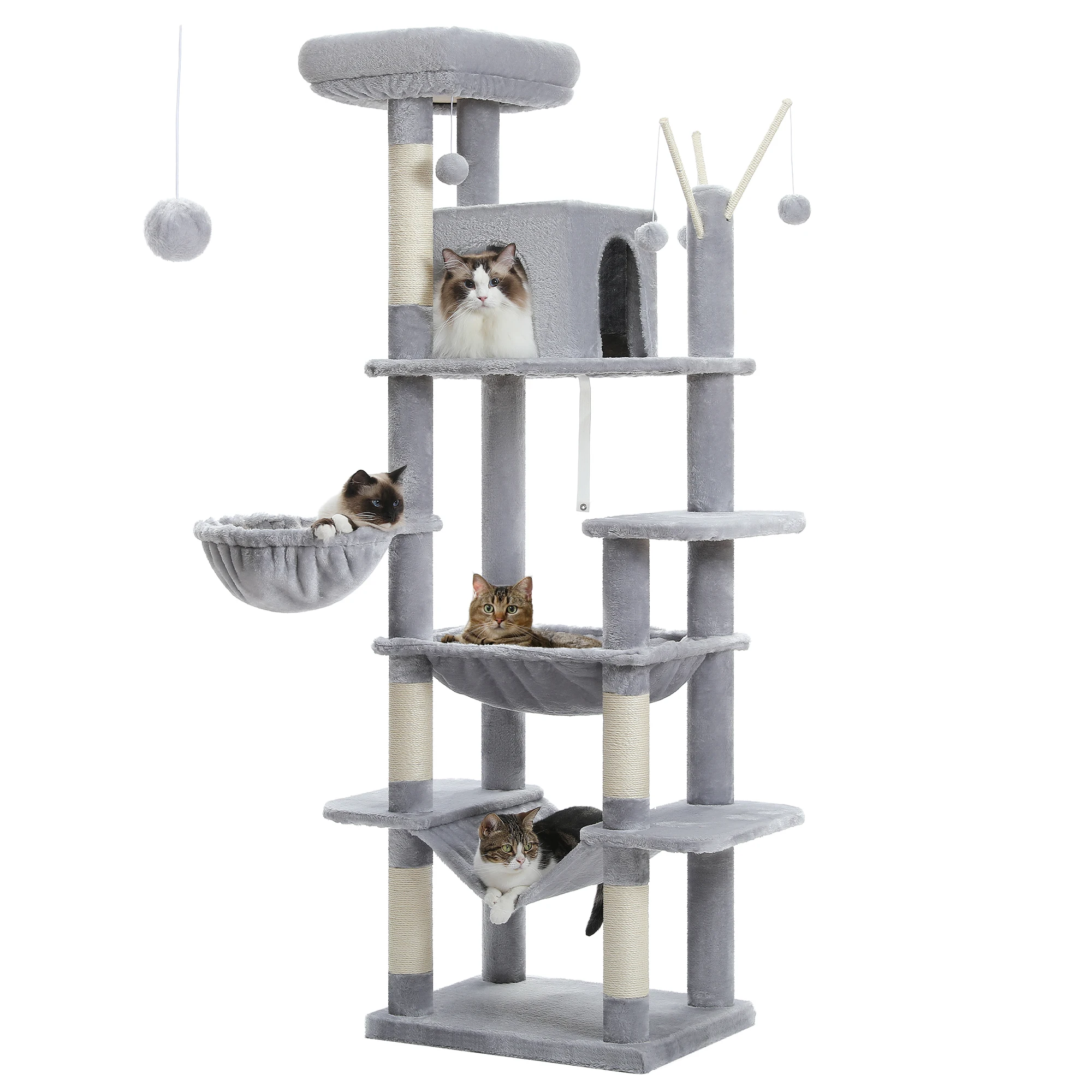 Large Tall Cat Tree Tower - Image 5
