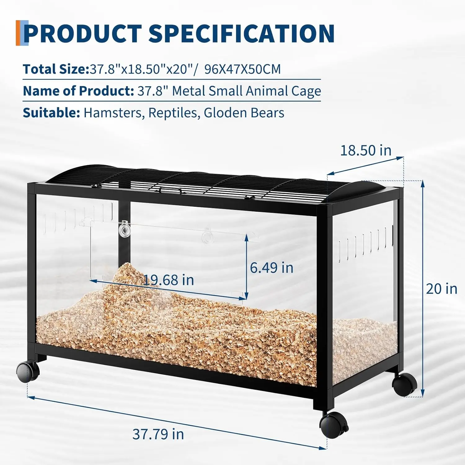 Large Portable Hamster House - Image 8