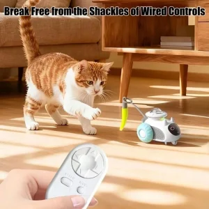 Smart Remote Control Cat Toy Car USB Rechargeable - Thumbnail Image 3