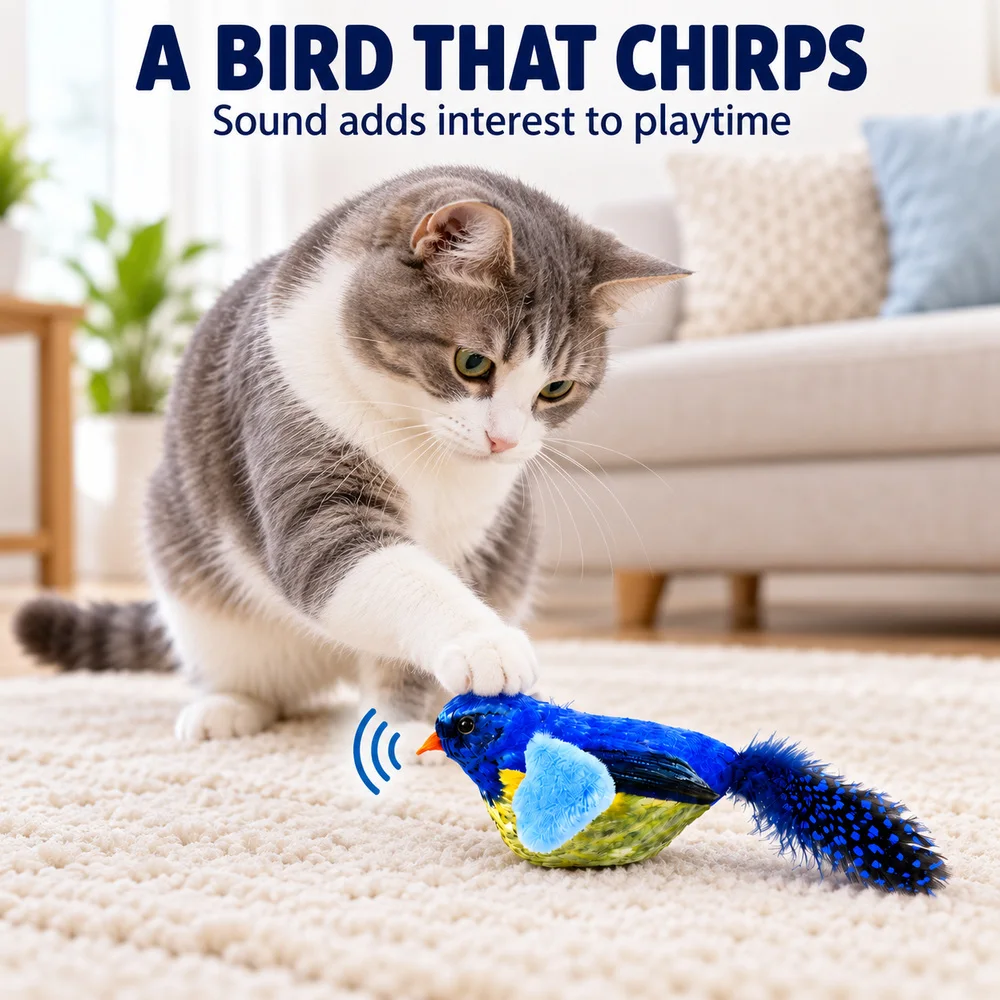 Zoe Interactive Cat Toys For Indoor Cats With Wobble Toy - Image 4