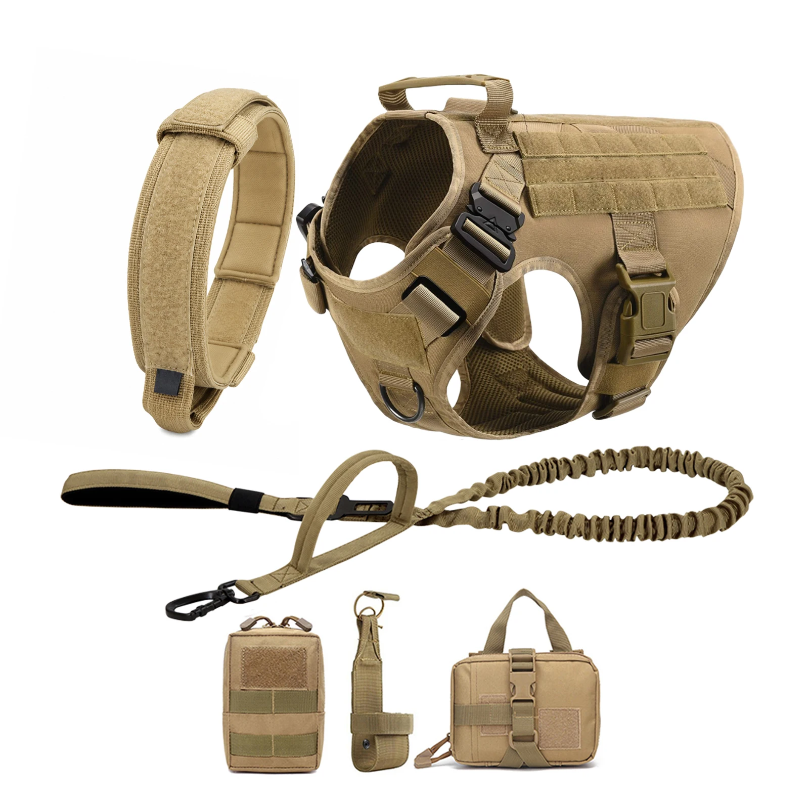 Tactical Dog Harness Collar - Image 8