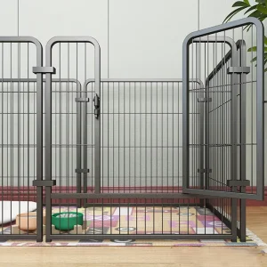 Dog Fence Playpen Puppy Exercise Kennel - Thumbnail Image 5