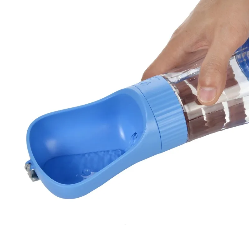 Dog Water Bottle With Food Container - Image 3