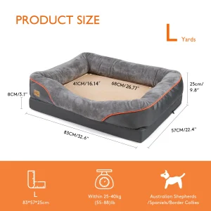 Large Dog Bed  Anti Allergy - Thumbnail Image 8